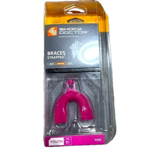 𝅺SHOCK Doctor Sports Protection Mouthguard, New, Open Package, Ages 11+